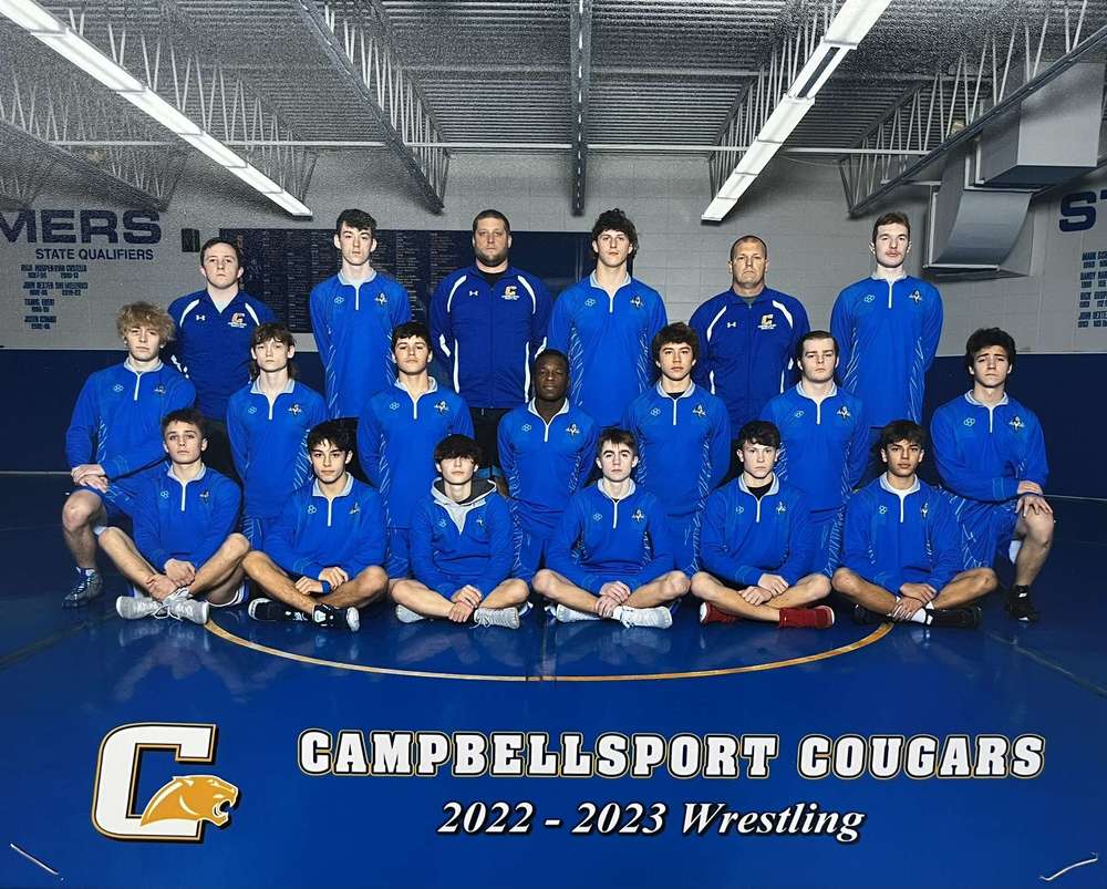 Cougar Wrestling Team 2022-23